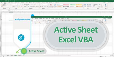 How To Set Active Sheet In Excel Using Vba