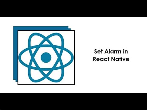 How To Set Alarm In React Native