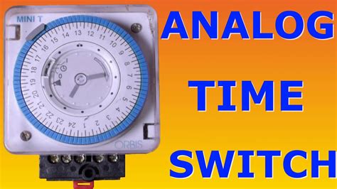 How To Set Analog Timer Switch