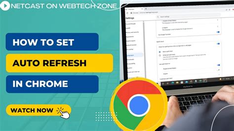 how to set auto refresh in chrome mobile