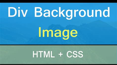 how to set background image in div tag using inline css