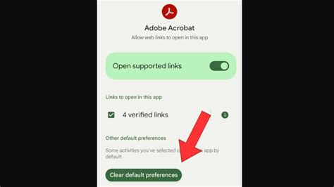 how to set default app in android to open file