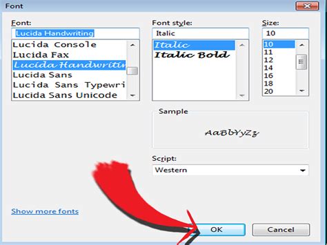 How To Set Default Font In Notepad