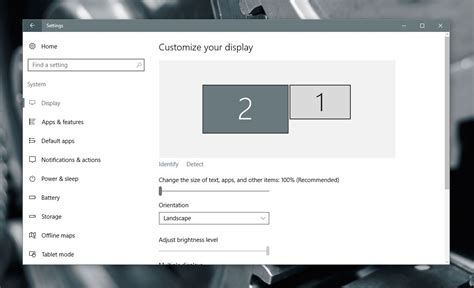 How To Set Different Resolutions For Multiple Monitors In Windows 10