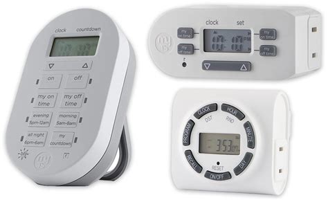 how to set digital light timer
