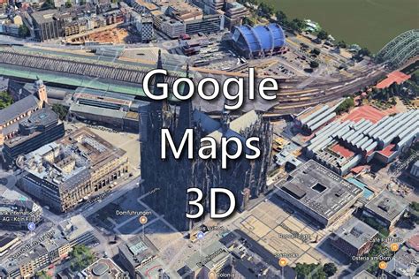 how to set google maps in 3d