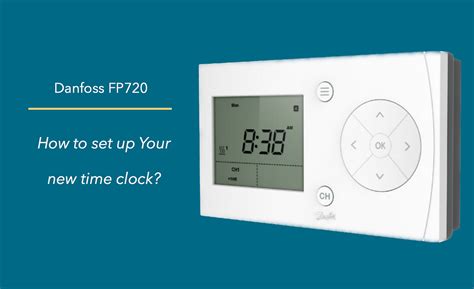 How To Set Heating Timer On Danfoss
