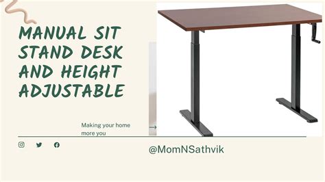 How To Set Height On Adjustable Desk