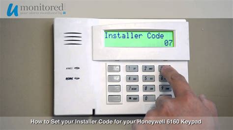 How To Set Honeywell Alarm Code