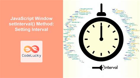 how to set interval timer in javascript