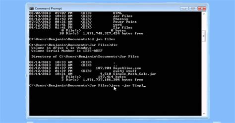 how to set jar file path in java command prompt