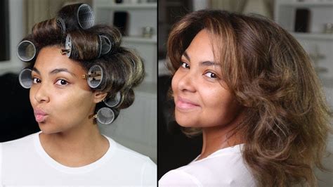 How To Set Medium Length Hair With Velcro Rollers
