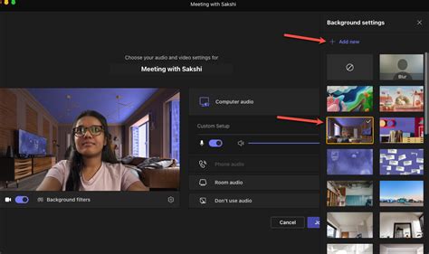 How To Set Microsoft Teams Background Without Being In A Call