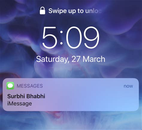 how to set notifications for text messages on iphone