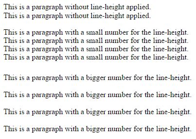 how to set paragraph spacing in html