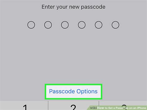 how to set passcode in iphone 11