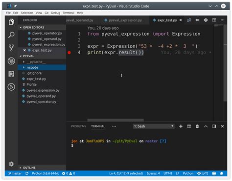how to set path in visual studio code for python