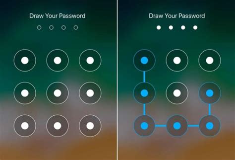 how to set pattern lock in iphone 11