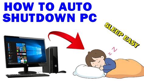how to set pc to turn off automatically