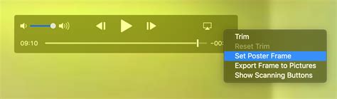 How To Set Poster Frame On Mac