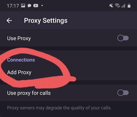 how to set proxy in telegram desktop