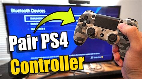 how to set ps4 controller in pairing mode