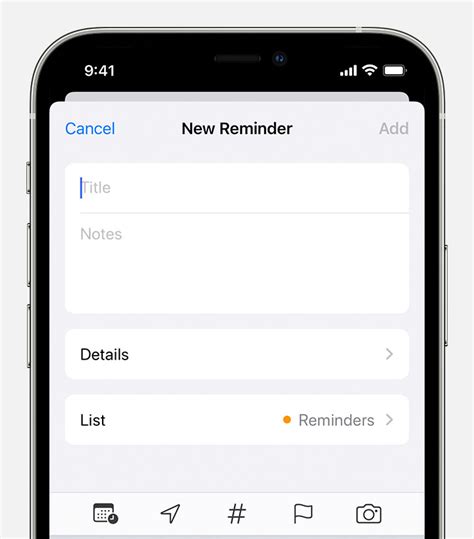 How To Set Reminder Alerts On Iphone 12
