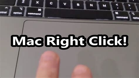 How To Set Right Click In Mac