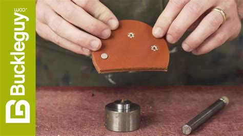 How To Set Rivets In Leather Without A Rivet Setter