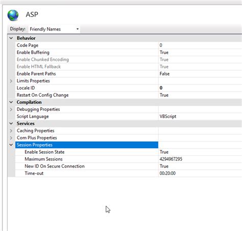 how to set session timeout in asp net core c#