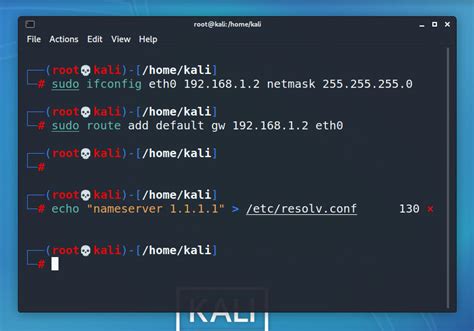 how to set static ip in linux using ifconfig