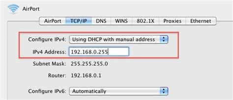 how to set static ip on access point