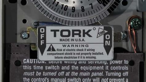 How To Set The Time On A Tork Timer