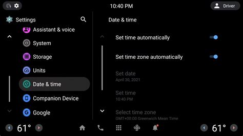 how to set time and date on android tv box