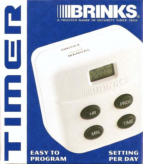 How To Set Time On Brinks Digital Timer