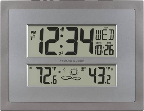 How To Set Time On La Crosse Technology Atomic Clock