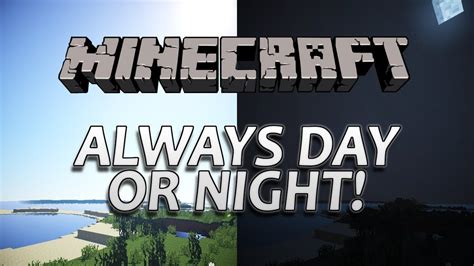 how to set time to always day in minecraft java