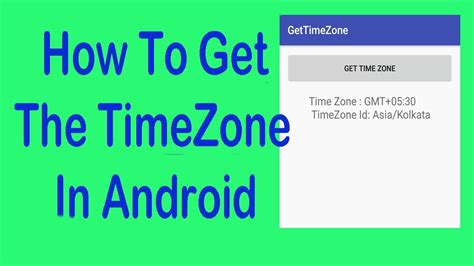 This Are How To Set Time Zone In Android Studio Popular Now