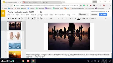 how to set timed slides on google slides