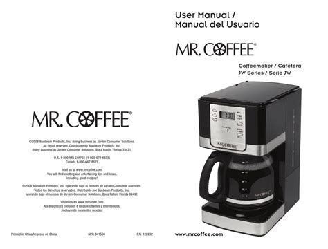 How To Set Timer Mr Coffee