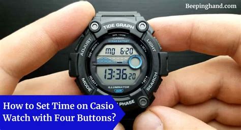 How To Set Timer On Casio Watch