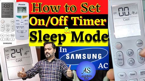 How To Set Timer Samsung Ac