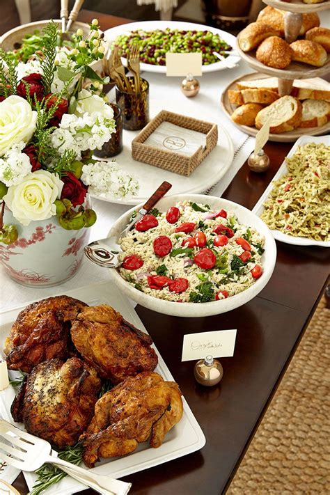 How To Set Up A Dinner Buffet Table