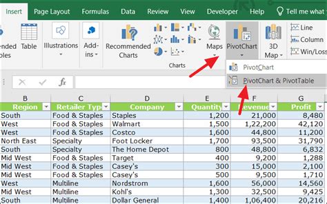how to set up a pivot table in excel