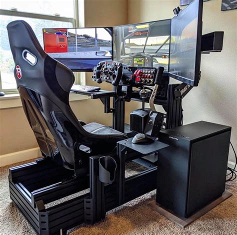 how to set up a racing simulator