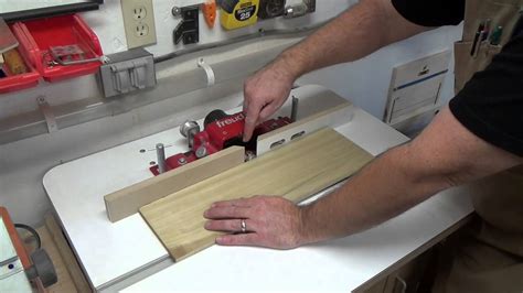 How To Set Up A Router Table As A Jointer