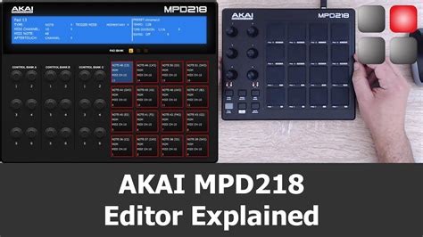 how to set up akai mpd 218