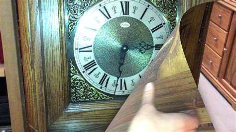 how to set up an old grandfather clock