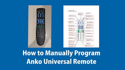 How To Set Up Anko Universal Remote Control