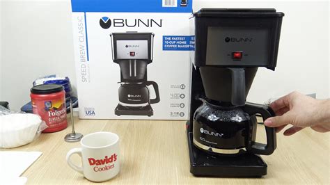 how to set up bunn speed brew coffee maker